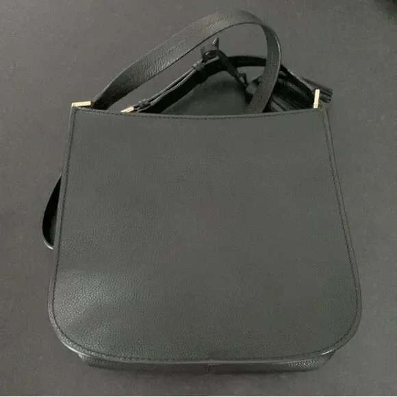 Kate spade black pebble tassel crossbody EUC - Picture 4 of 9